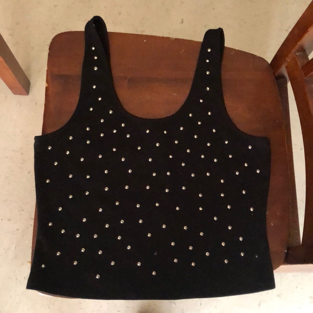 Studded crop top